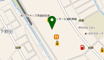salut! イオンモール浦和美園店の地図画像
