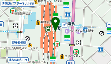 Lattice Lattice 博多AMUESTの地図画像