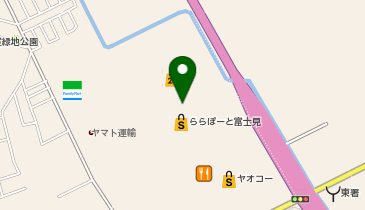 CIAOPANIC TYPY ららぽーと富士見店の地図画像
