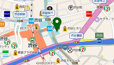 GALLARDAGALANTE 渋谷ヒカリエShinQs店の地図画像