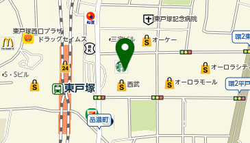 3COINS  plus 西武東戸塚S.C.店の地図画像