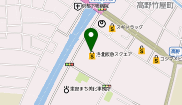 3COINS  plus 洛北阪急スクエア店の地図画像