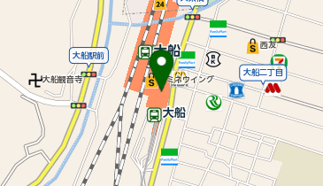 3COINS  plus 大船ルミネウィング店の地図画像