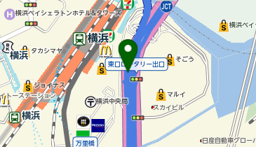 COLLAGE GALLARDAGALANTE 横浜ポルタ店の地図画像