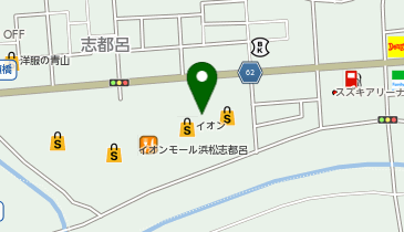 3COINS  plus イオンモール浜松志都呂店の地図画像