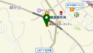 FREDY &amp; GLOSTER フレディ 横須賀店の地図画像