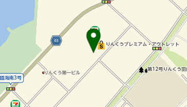 NICE CLAUP / OLIVE des OLIVE OUTLET りんくう店(NICE CLAUP OUTLET)の地図画像