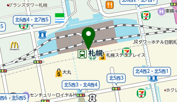 CIAOPANIC 札幌ステラプレイス店の地図画像