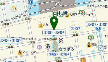 salut! 札幌アピア店の地図画像