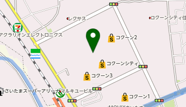 Lattice コクーンシティさいたま新都心店の地図画像