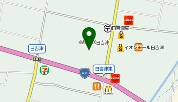 3COINS  plus イオンモール日吉津店の地図画像