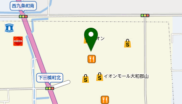 3COINS  plus イオンモール大和郡山店の地図画像
