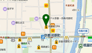 Chico 河原町OPA店の地図画像