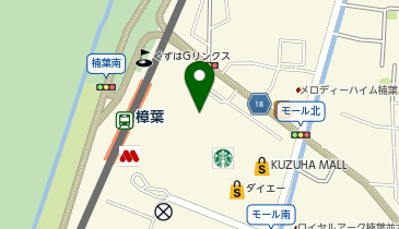 3COINS  plus くずはモール店の地図画像