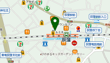 GALLARDAGALANTE ルミネ荻窪店の地図画像