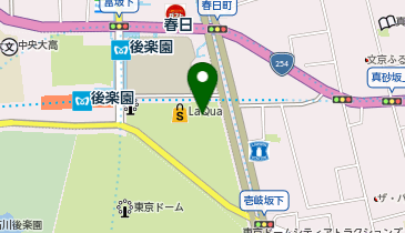3COINS  plus 東京ドームシティ ラクーア店の地図画像