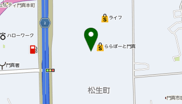COLONY 2139 ららぽーと門真店の地図画像
