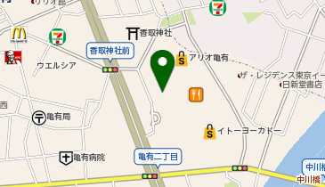 CIAOPANIC TYPY 亀有店の地図画像