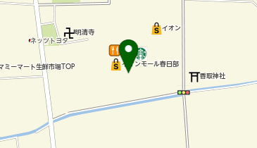 3COINS  plus イオンモール春日部店の地図画像