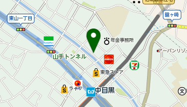 LARUTA 中目黒店の地図画像