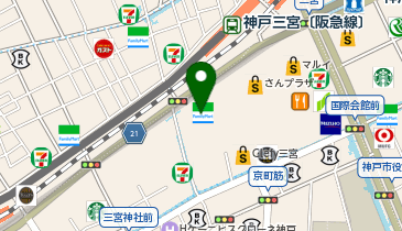 one after another NICE CLAUP 三宮センター街店の地図画像