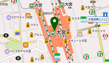 one after another NICE CLAUP 大宮ルミネ店の地図画像