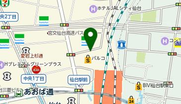 one after another NICE CLAUP 仙台パルコ店の地図画像