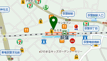 3COINS ルミネ荻窪店の地図画像