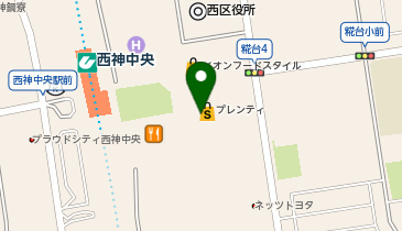 3COINS  plus 西神プレンティ店の地図画像