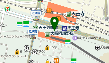 russet あべのハルカス近鉄本店の地図画像