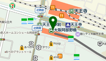 ear PAPILLONNER あべのハルカス近鉄本店の地図画像