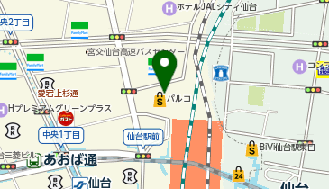 Chico 仙台PARCO店の地図画像