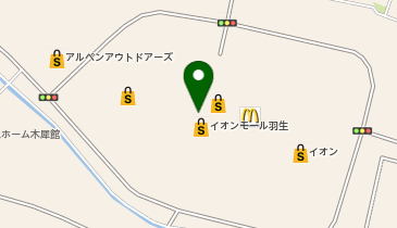 salut! イオンモール羽生店の地図画像