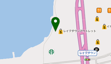 OUTLET Ciaopanic DOUDOU Chez toi 越谷レイクタインアウトレット店の地図画像