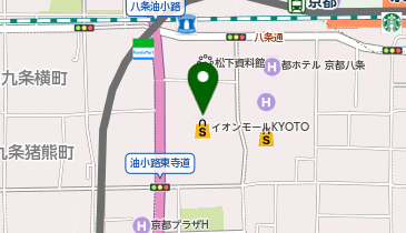 3COINS  plus イオンモールKYOTO店の地図画像