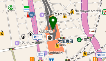 3COINS 阪急三番街店の地図画像