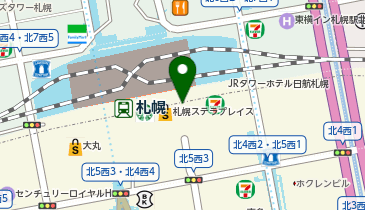WHO’S WHO gallery 札幌ステラプレイス店の地図画像