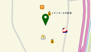 3COINS  plus イオンモール木更津店の地図画像
