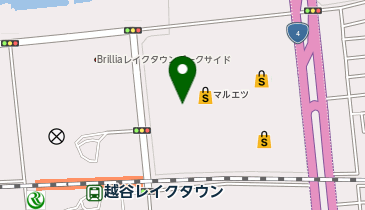 3COINS  plus イオンレイクタウンkaze店の地図画像