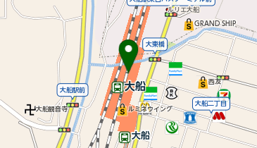 DISCOAT Petit アトレ大船店の地図画像