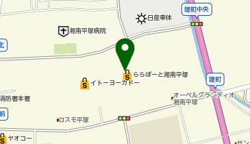 3COINS  plus ららぽーと湘南平塚店の地図画像