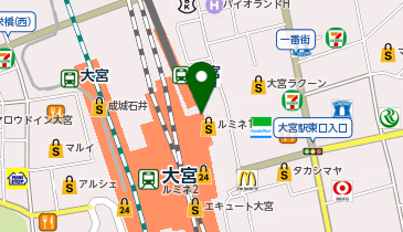 3COINS ルミネ1 ルミネ大宮店の地図画像