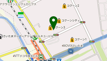 3COINS さいたま新都心店の地図画像