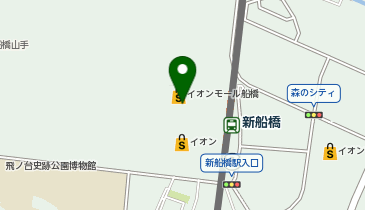 LOCUST イオンモール船橋店の地図画像