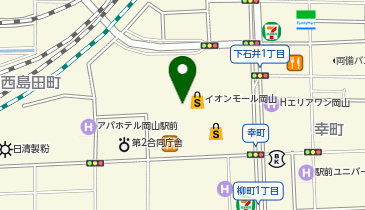 one after another NICE CLAUP 岡山イオンモール店の地図画像