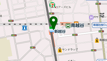 3COINS  plus 新越谷ヴァリエ店の地図画像