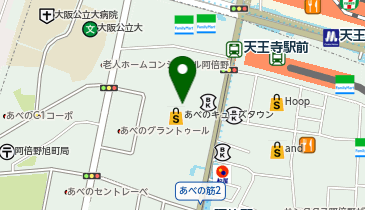 baseyard tokyo あべのキューズモール店の地図画像