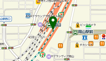 w closet さんすて岡山店の地図画像