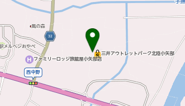 OUTLET w closet OUTLET 小矢部店の地図画像