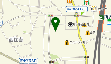 natural couture エミテラス所沢の地図画像